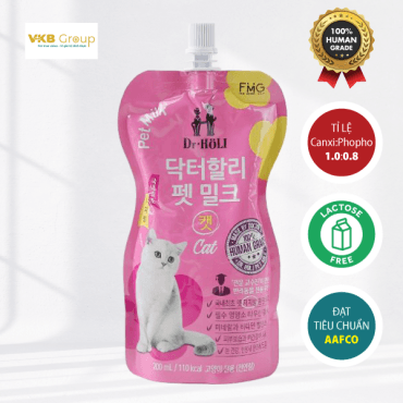 Sữa cho Mèo Dr.Holi Pet Cat Milk 200ml