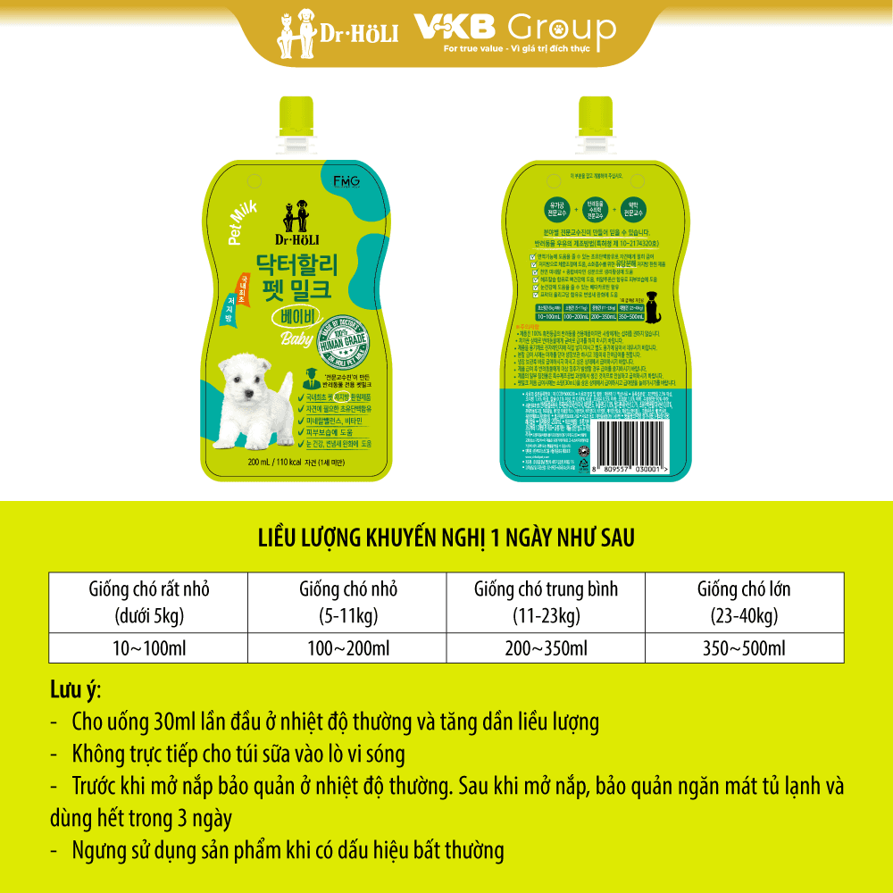 Sữa dr.holi milk baby