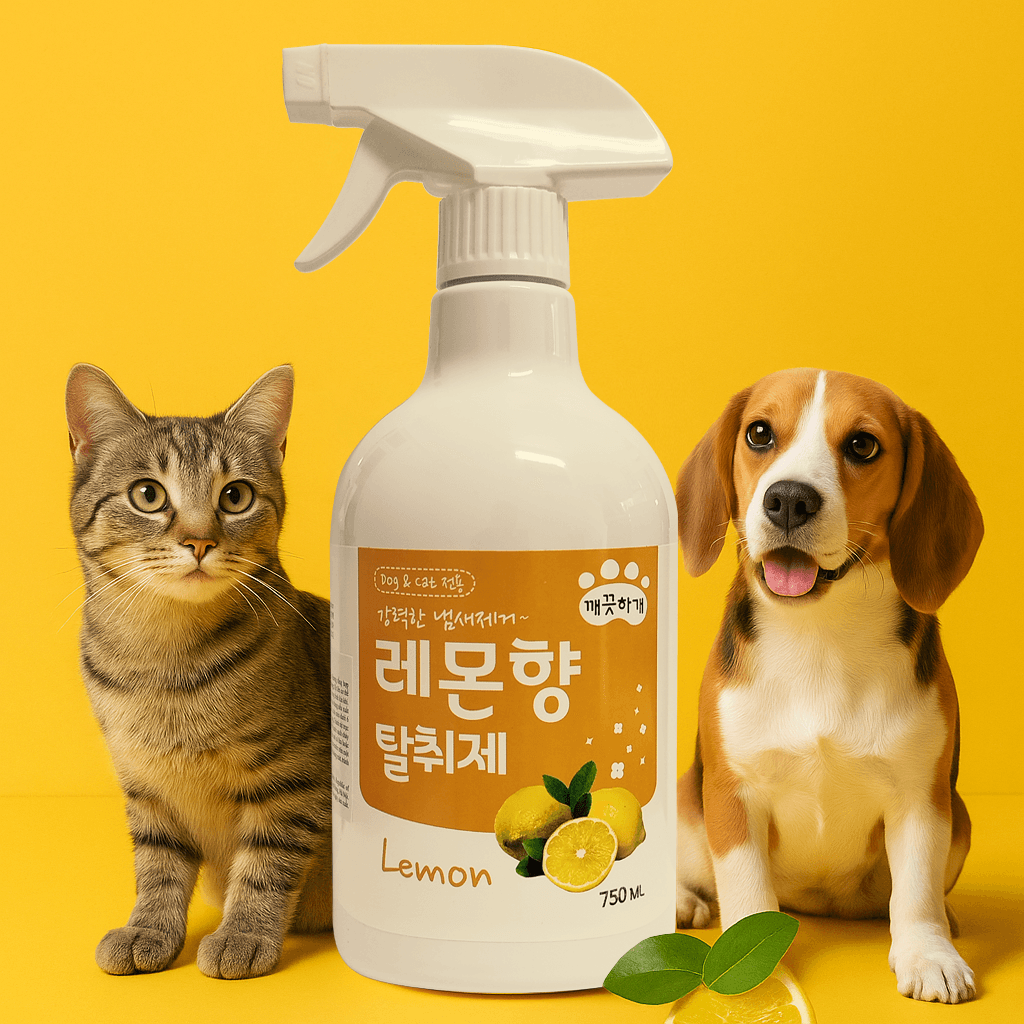 Xịt khử mùi chó mèo hương chanh thơm mát 750ml - Image 4