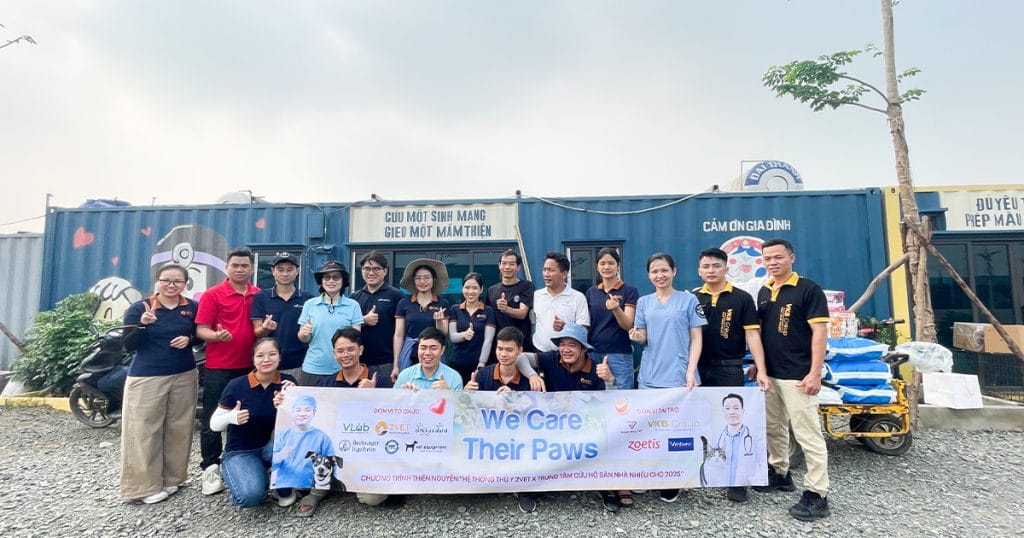 Chương trình thiện nguyện tại Sân nhà nhiều chó