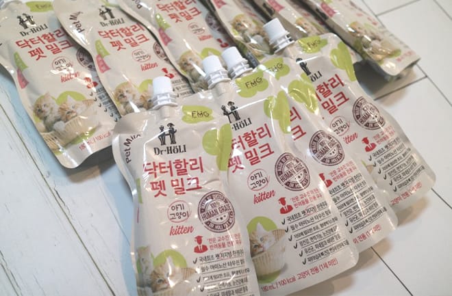 Sữa Dr Holi Pet Kitten Milk cho mèo con mất mẹ