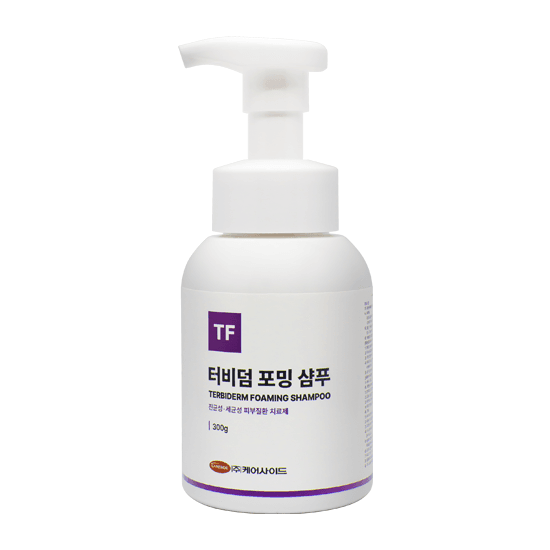 Dầu gội tạo bọt hỗ trợ điều trị nấm, viêm da cho Chó Terbiderm 300g - Image 3