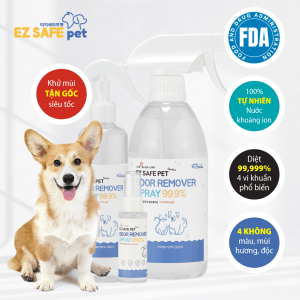 Xịt khử mùi sát khuẩn dành cho chó EZ Safe Pet