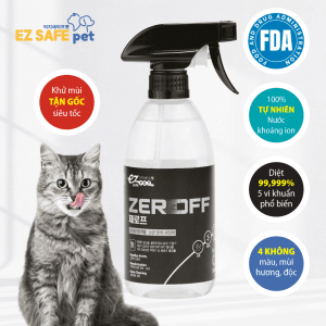 Xịt khử mùi mèo kèm sát khuẩn EZ SAFE PET