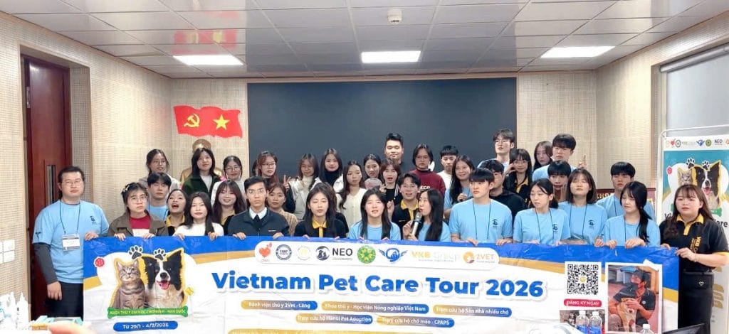 Vietnam Pet Care Tour 2026 Chonnam Tổng kết hành trình vì phúc lợi động vật