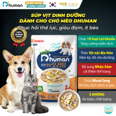 Súp vịt dinh dưỡng bồi bổ thể lực cho Chó Mèo