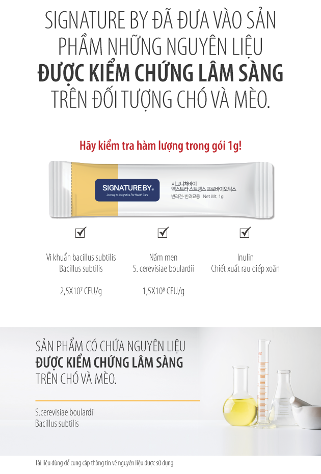 Men vi sinh lợi khuẩn kép Extra Signatureby cho Chó Mèo - Image 8